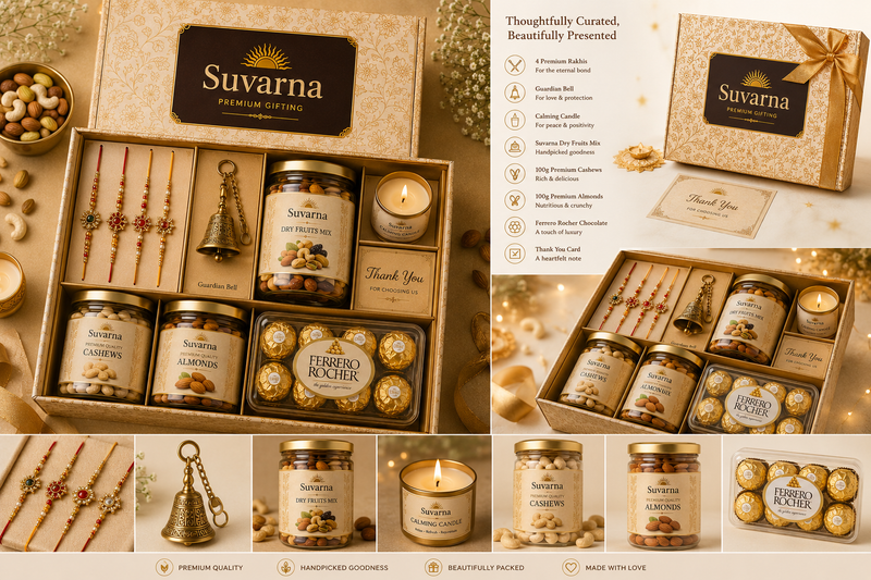Suvarna Exclusive Rakhi Gift Hamper